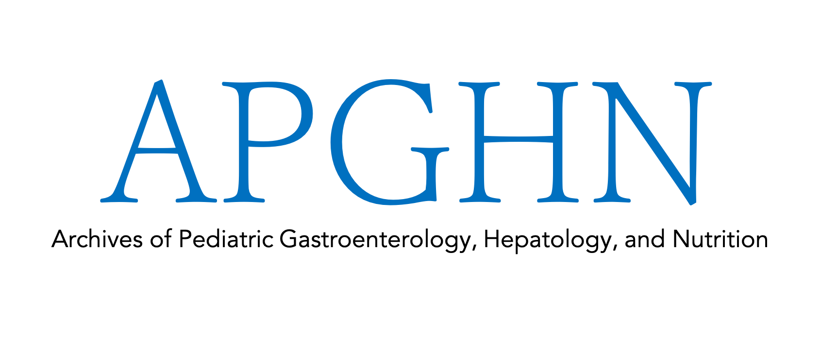 Archives of Pediatric Gastroenterology, Hepatology, and Nutrition (APGHN)